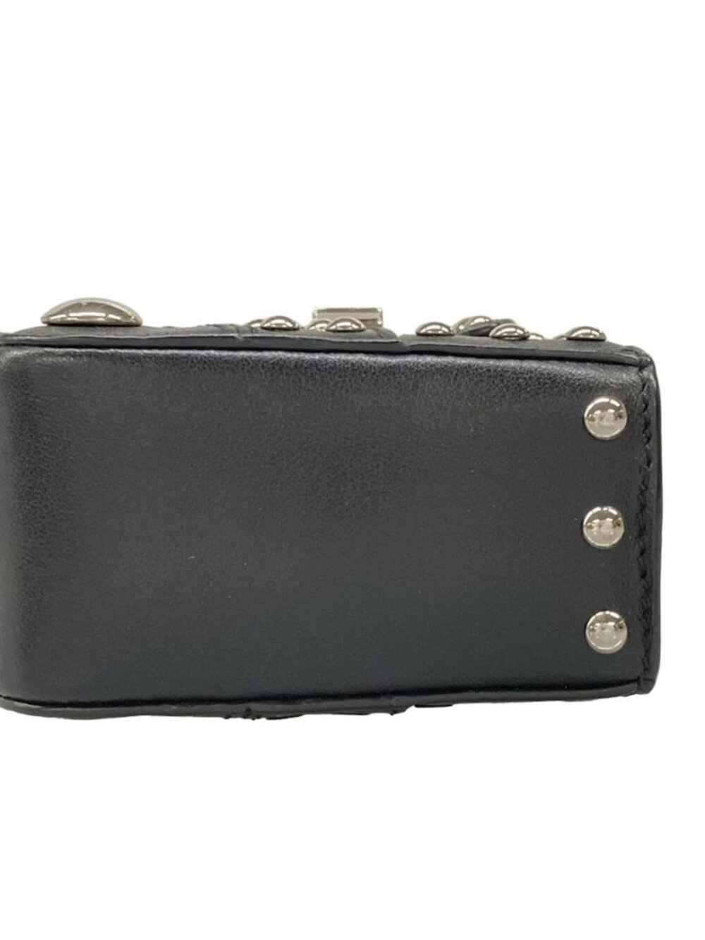 PRADA - Black Leather Accessory Case - Picture 5 of 10